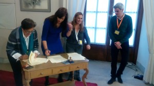 Firma del Código Ético del Mediador en el Parlamento Andaluz